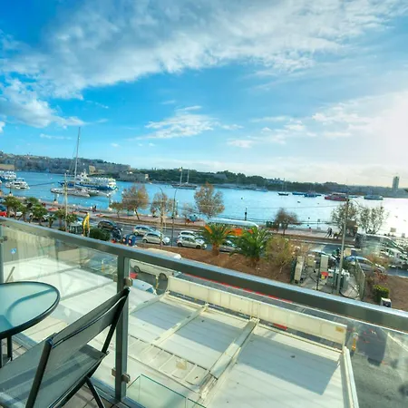 Cozy 2Bedroom Seafront Apartment, Balcony Goslm-10 Sliema Exterior photo